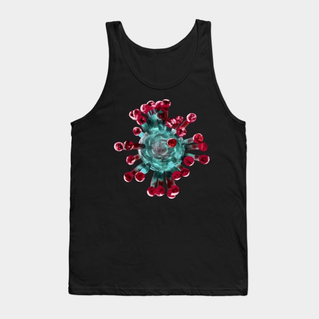 Coronavirus Tank Top by sparkling-in-silence